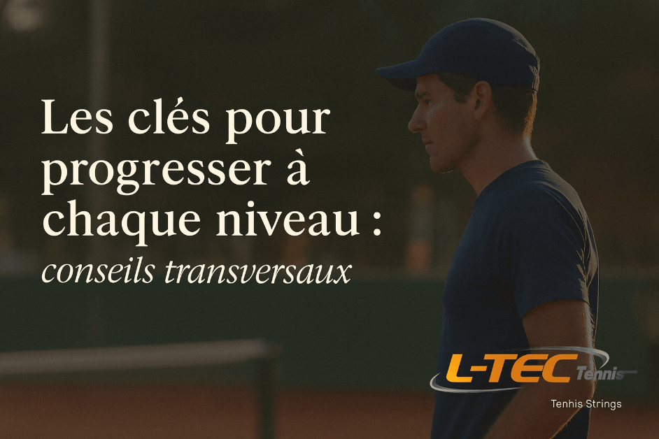 Les clés pour progresser à chaque niveau au tennis : conseils transversaux essentiels