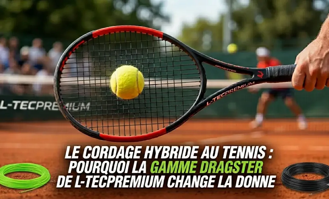 Le cordage hybride au tennis