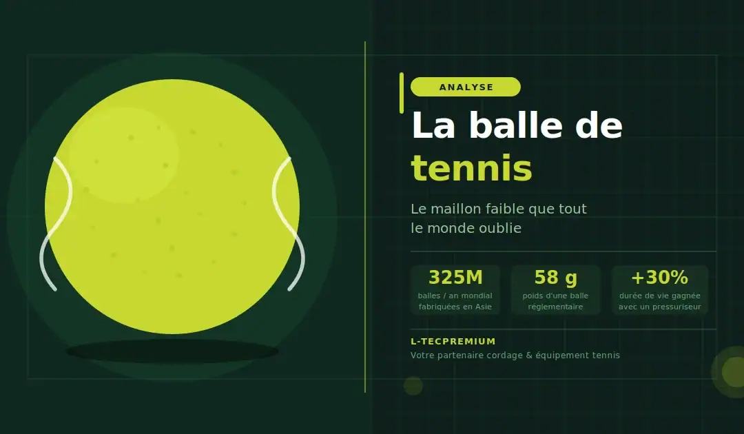 Balle de tennis : Le maillon faible que tout le monde oublie